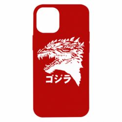 Чехол для iPhone 12 mini Godzilla in japanese - PrintSalon