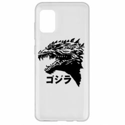 Чехол для Samsung A31 Godzilla in japanese - PrintSalon