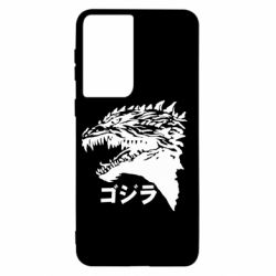 Чехол для Samsung S21 Godzilla in japanese - PrintSalon