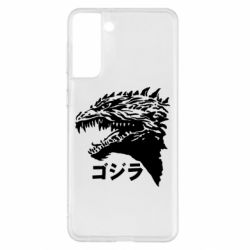 Чехол для Samsung S21+ Godzilla in japanese - PrintSalon