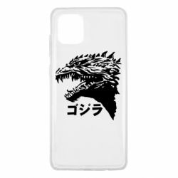 Чехол для Samsung Note 10 Lite Godzilla in japanese - PrintSalon