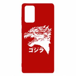 Чехол для Samsung Note 20 Godzilla in japanese - PrintSalon
