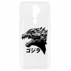 Чехол для Oppo A5/A9 2020 Godzilla in japanese - PrintSalon