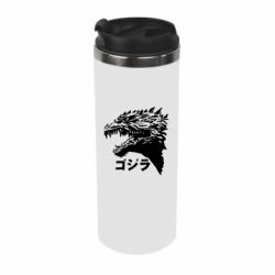 Термокружка Godzilla in japanese - PrintSalon