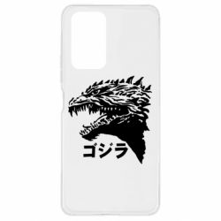 Чехол для Xiaomi Redmi Note 10 Pro Godzilla in japanese - PrintSalon