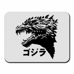 Коврик для мыши Godzilla in japanese - PrintSalon
