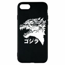 Чехол для iPhone SE 2022 Godzilla in japanese - PrintSalon