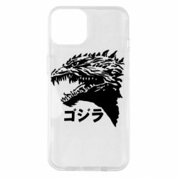 Чехол для iPhone 14 Godzilla in japanese - PrintSalon