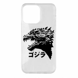 Чехол для iPhone 14 Pro Max Godzilla in japanese - PrintSalon