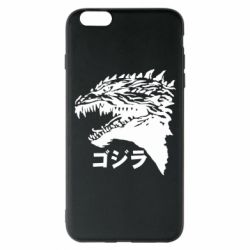 Чехол для iPhone 6 Plus/6S Plus Godzilla in japanese - PrintSalon