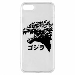 Чехол для iPhone 7 Godzilla in japanese - PrintSalon