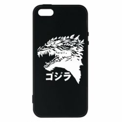 Чехол для iPhone5/5S/SE Godzilla in japanese - PrintSalon