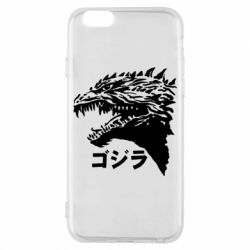 Чехол для iPhone 6/6S Godzilla in japanese - PrintSalon
