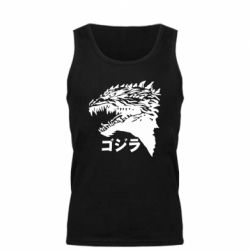 Мужская майка Godzilla in japanese - PrintSalon