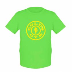 Детская футболка Gold's Gym - PrintSalon