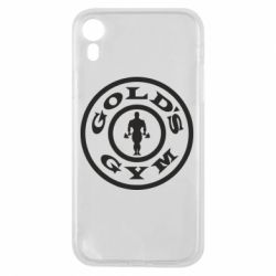 Чехол для iPhone XR Gold's Gym - PrintSalon