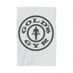 Полотенце с принтом Gold's Gym