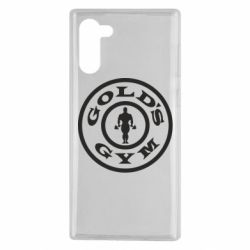 Чохол для Samsung Note 10 Gold's Gym