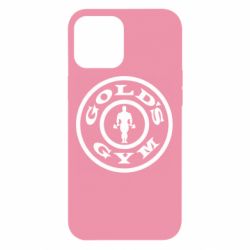 Чехол для iPhone 12 Pro Max Gold's Gym - PrintSalon