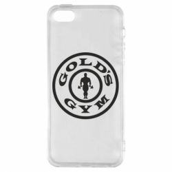 Чехол для iPhone5/5S/SE Gold's Gym - PrintSalon