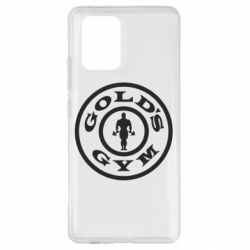 Чехол для Samsung S10 Lite Gold's Gym - PrintSalon