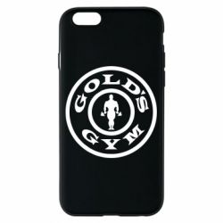 Чехол для iPhone 6/6S Gold's Gym - PrintSalon