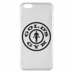 Чехол для iPhone 6 Plus/6S Plus Gold's Gym - PrintSalon