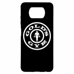 Чехол для Xiaomi Poco X3 Gold's Gym - PrintSalon