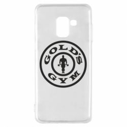 Чехол для Samsung A8 2018 Gold's Gym