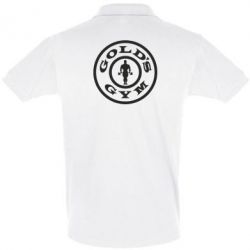 Мужское поло Gold's Gym