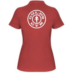 Женское поло Gold's Gym
