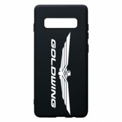 Чехол для Samsung S10+ Gold Wing - PrintSalon