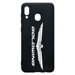 Чехол для Samsung A20 Gold Wing - PrintSalon