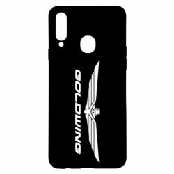 Чехол для Samsung A20s Gold Wing - PrintSalon