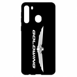 Чехол для Samsung A21 Gold Wing - PrintSalon