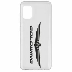 Чехол для Samsung A31 Gold Wing - PrintSalon