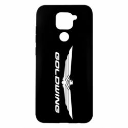 Чехол для Xiaomi Redmi Note 9/Redmi 10X Gold Wing - PrintSalon