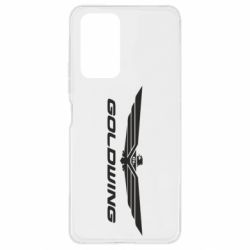 Чехол для Xiaomi Redmi Note 10 Pro Gold Wing - PrintSalon