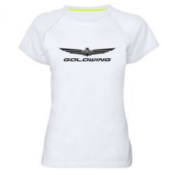 Женская футболка для спорта Gold Wing - PrintSalon