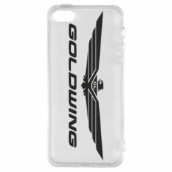 Чехол для iPhone5/5S/SE Gold Wing - PrintSalon