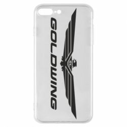 Чехол для iPhone 7 Plus Gold Wing - PrintSalon