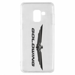 Чехол для Samsung A8 2018 Gold Wing - PrintSalon