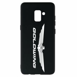 Чехол для Samsung A8+ 2018 Gold Wing - PrintSalon