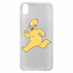 Чехол для Xiaomi Redmi 7A Голый Гомер Симпсон - PrintSalon