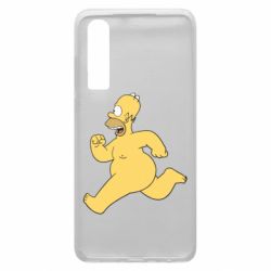 Чехол для Huawei P30 Голый Гомер Симпсон - PrintSalon