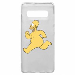 Чехол для Samsung S10+ Голый Гомер Симпсон - PrintSalon
