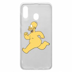 Чехол для Samsung A30 Голый Гомер Симпсон - PrintSalon