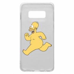 Чехол для Samsung S10e Голый Гомер Симпсон - PrintSalon