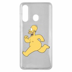 Чехол для Samsung M40 Голый Гомер Симпсон - PrintSalon