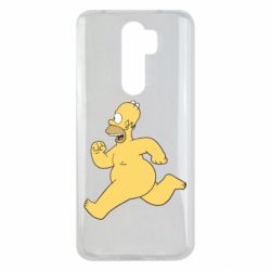 Чехол для Xiaomi Redmi Note 8 Pro Голый Гомер Симпсон - PrintSalon